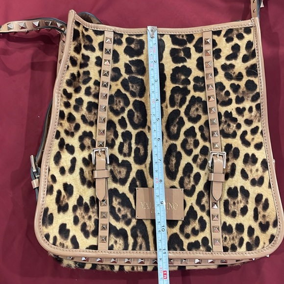 Valentino rock stud in leopard print bag - Picture 5 of 7